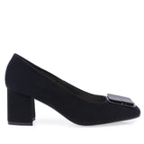 Pantofi dama eleganti Sala piele intoarsa 20573 negri