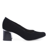 Pantofi dama eleganti Sala piele intoarsa 20932 negri
