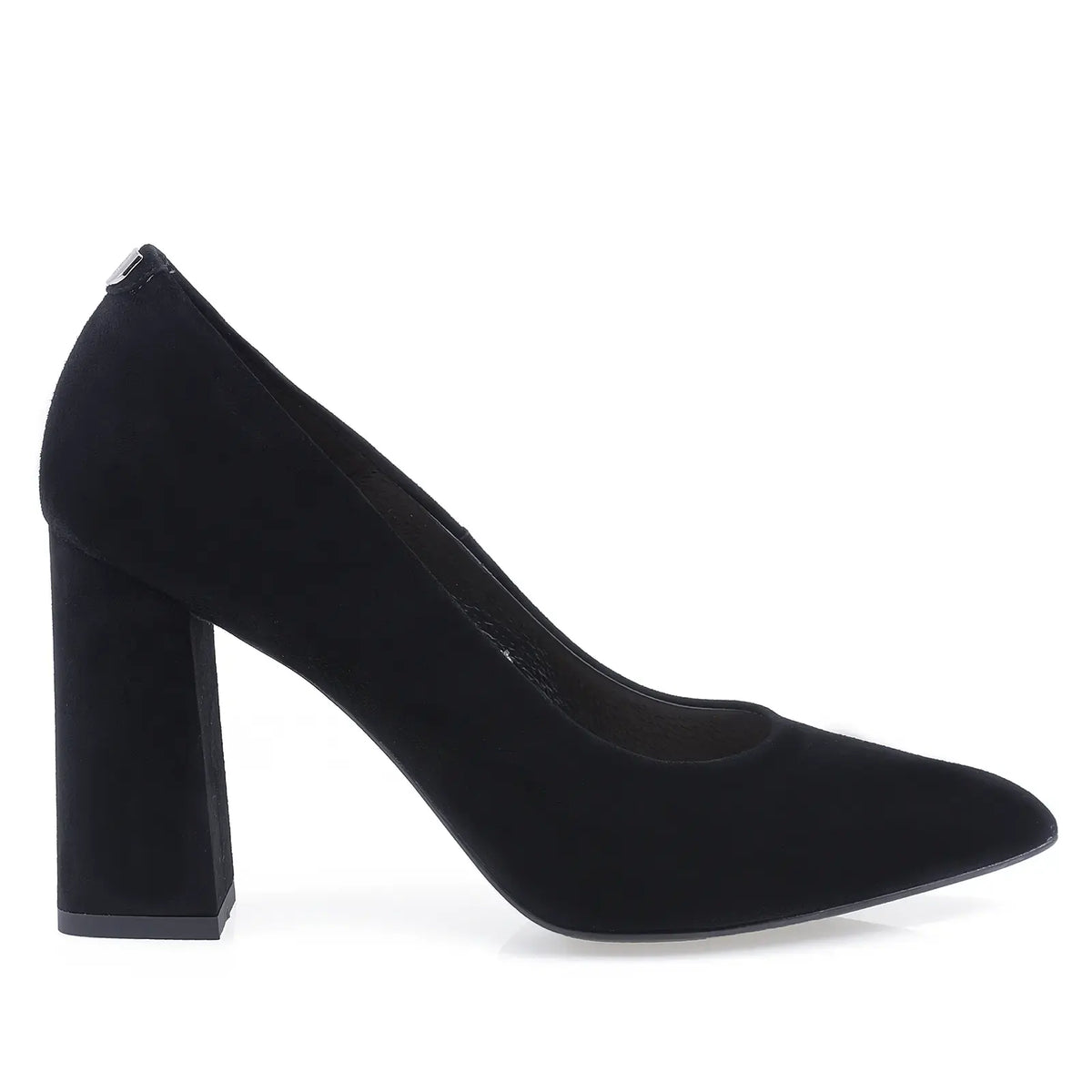 Pantofi dama eleganti Sala piele intoarsa 9933 negri