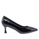 Pantofi dama eleganti Anna Viotti piele lacuita D106-M1317-G1022-1 negri