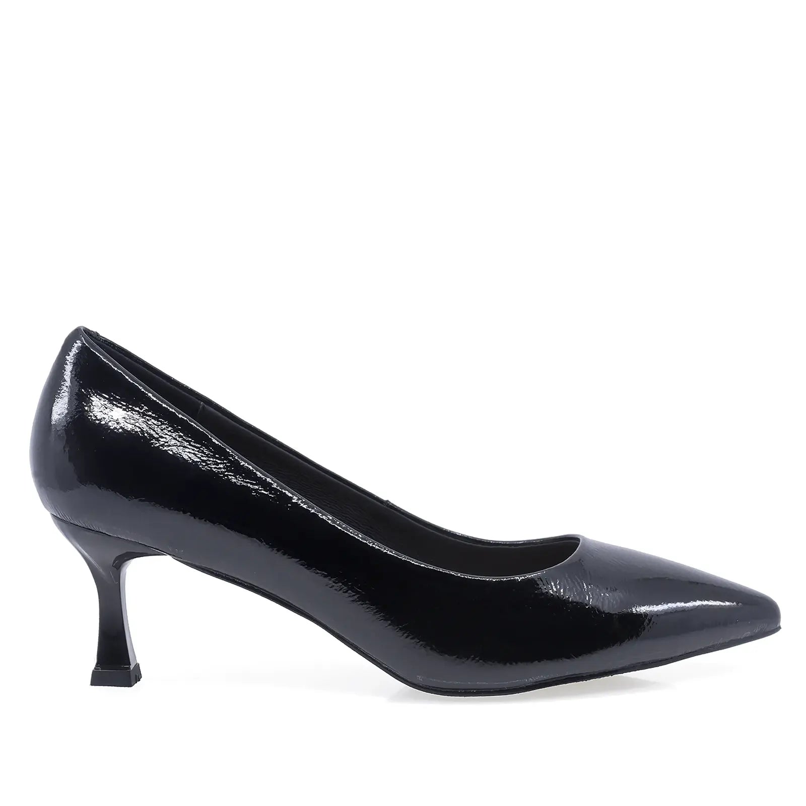 Pantofi dama eleganti Anna Viotti piele lacuita D106-M1317-G1022-1 negri