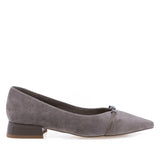 Pantofi dama eleganti Anna Viotti piele intoarsa D106-F12637-C9387-5 gri