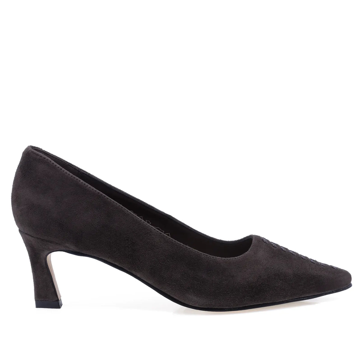 Pantofi dama eleganti Anna Viotti piele intoarsa D106-M1317-G1022-2 maro