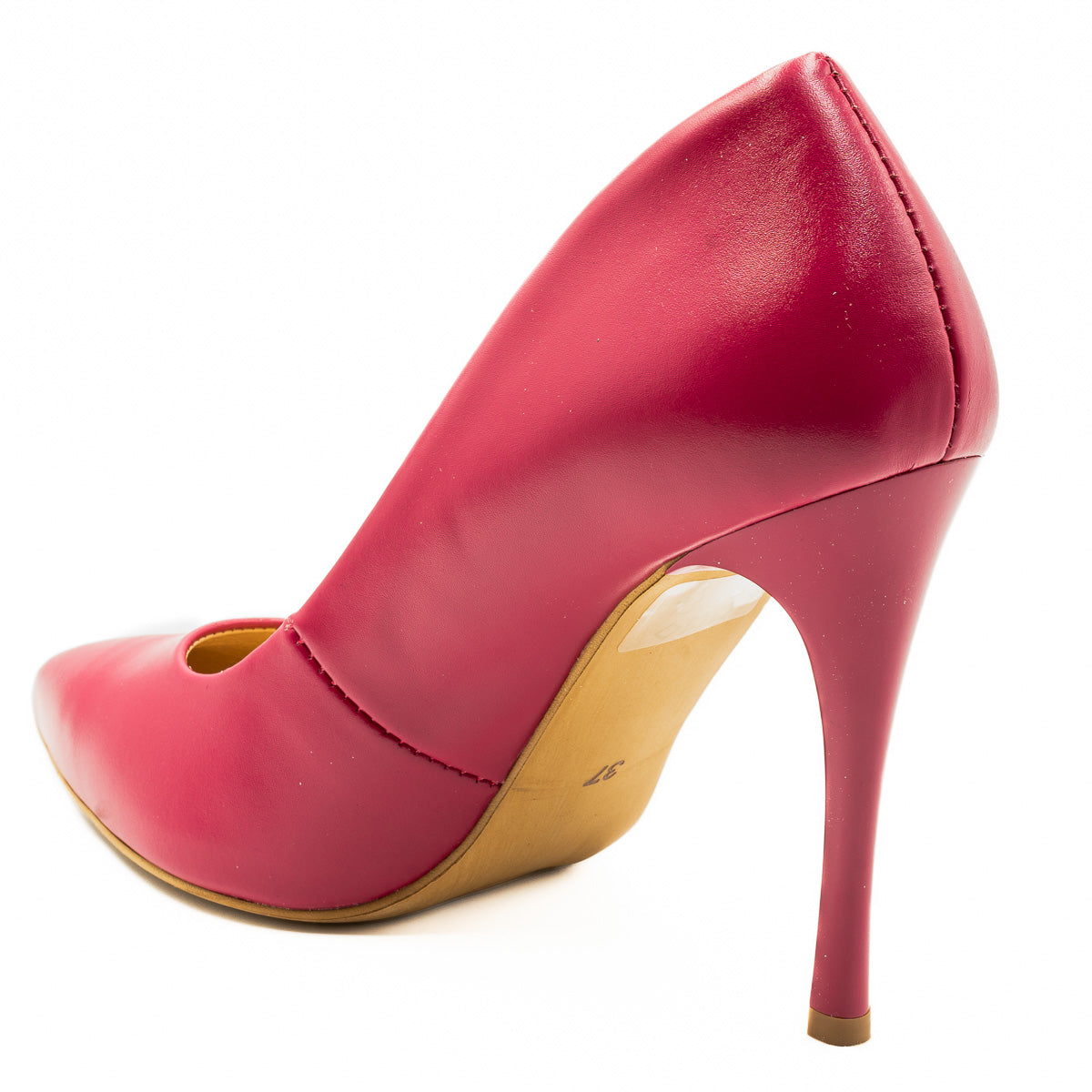  Pantofi dama Kordel din piele naturala  D1242 FUCSIA 