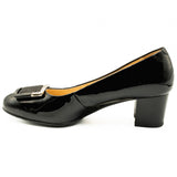 Pantofi dama Kordel Din Piele Naturala D 1462 LAC NEGRU 