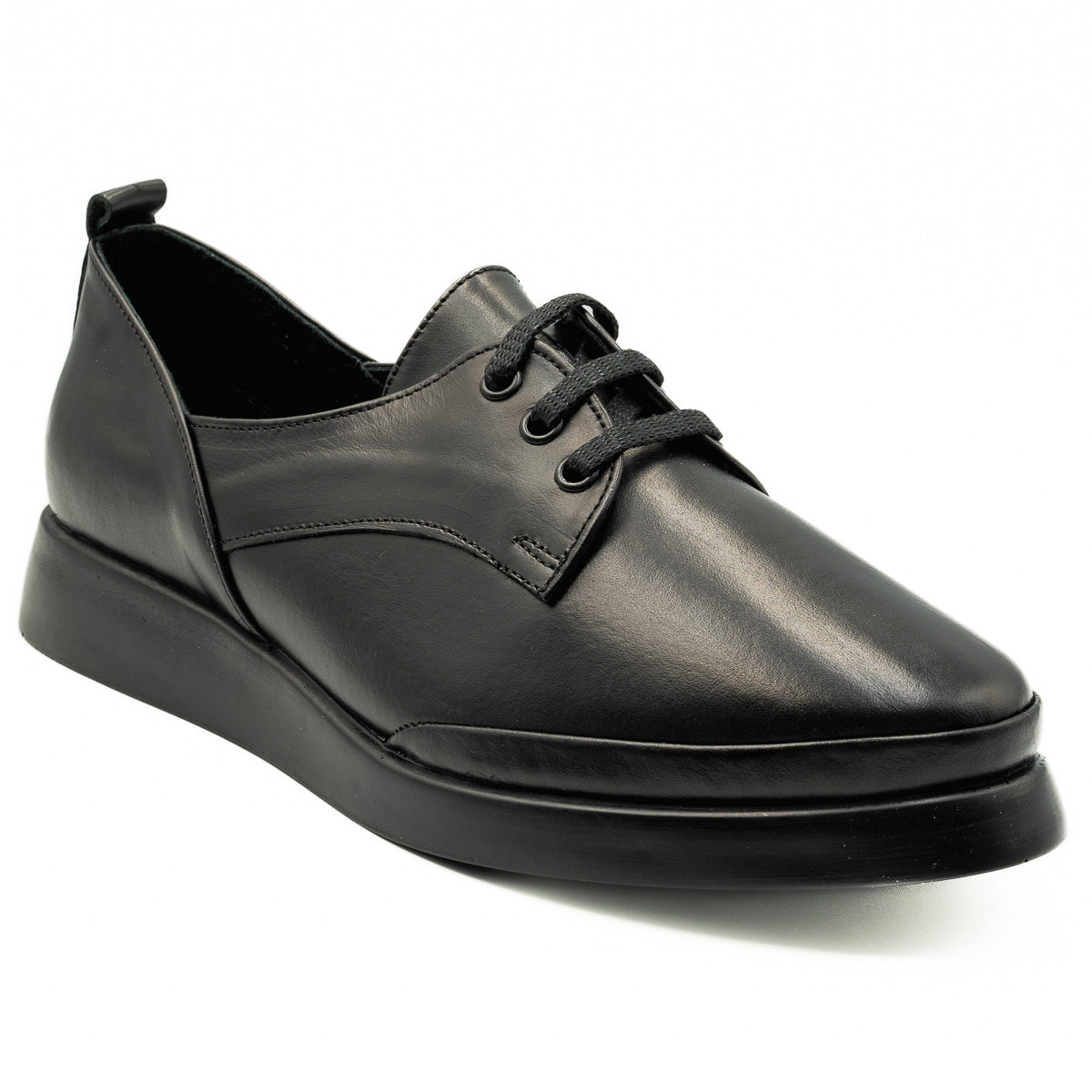 PANTOFI DAMA ANNA VIOTTI DIN PIELE NATURALA D 49-60 NEGRU 