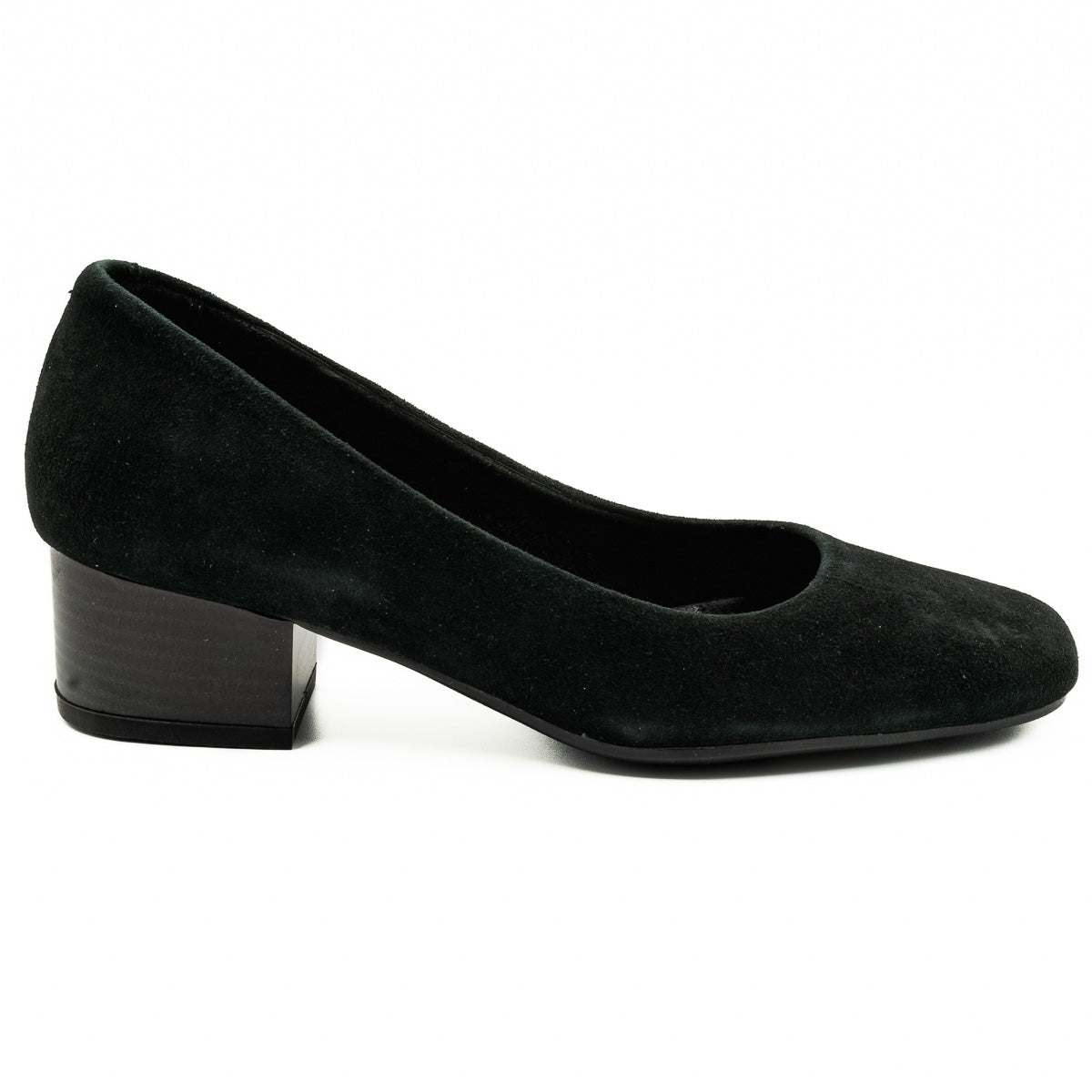 PANTOFI DAMA ANNA VIOTTI DIN PIELE NATURALA D 24100 VELUR NEGRU 