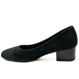 PANTOFI DAMA ANNA VIOTTI DIN PIELE NATURALA D 24100 VELUR NEGRU 