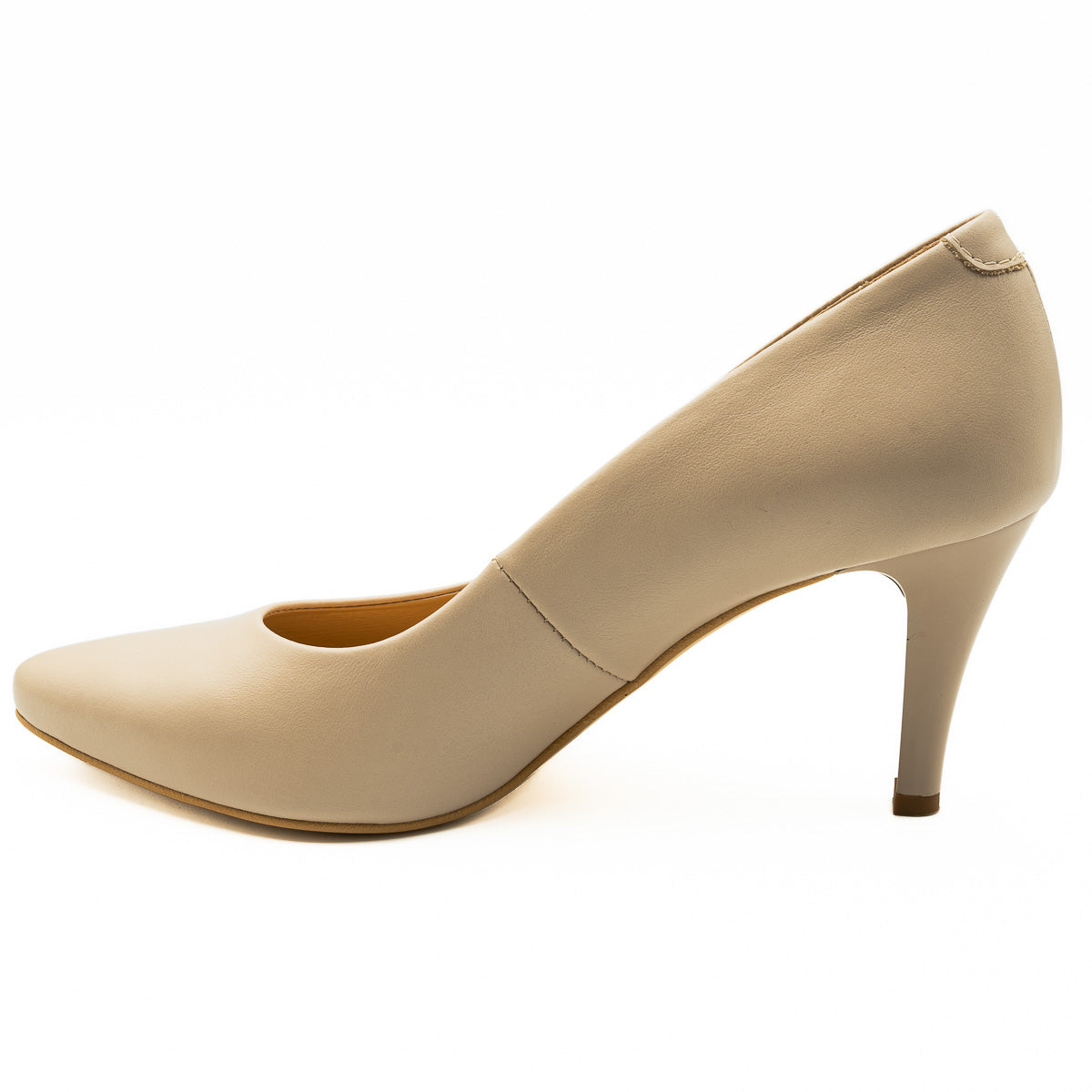 PANTOFI DAMA KORDEL DIN PIELE NATURALA D 1057 BEJ 