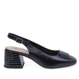 Pantofi damă eleganti piele naturala Anna Viotti  D105-6371P-A11-X16 negru