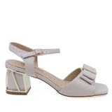 Sandale dama elegante Anna Viotti piele naturala D106-RD1167A966 nude