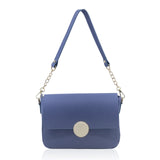 Geantă damă Luna piele naturala 020 bleumarin