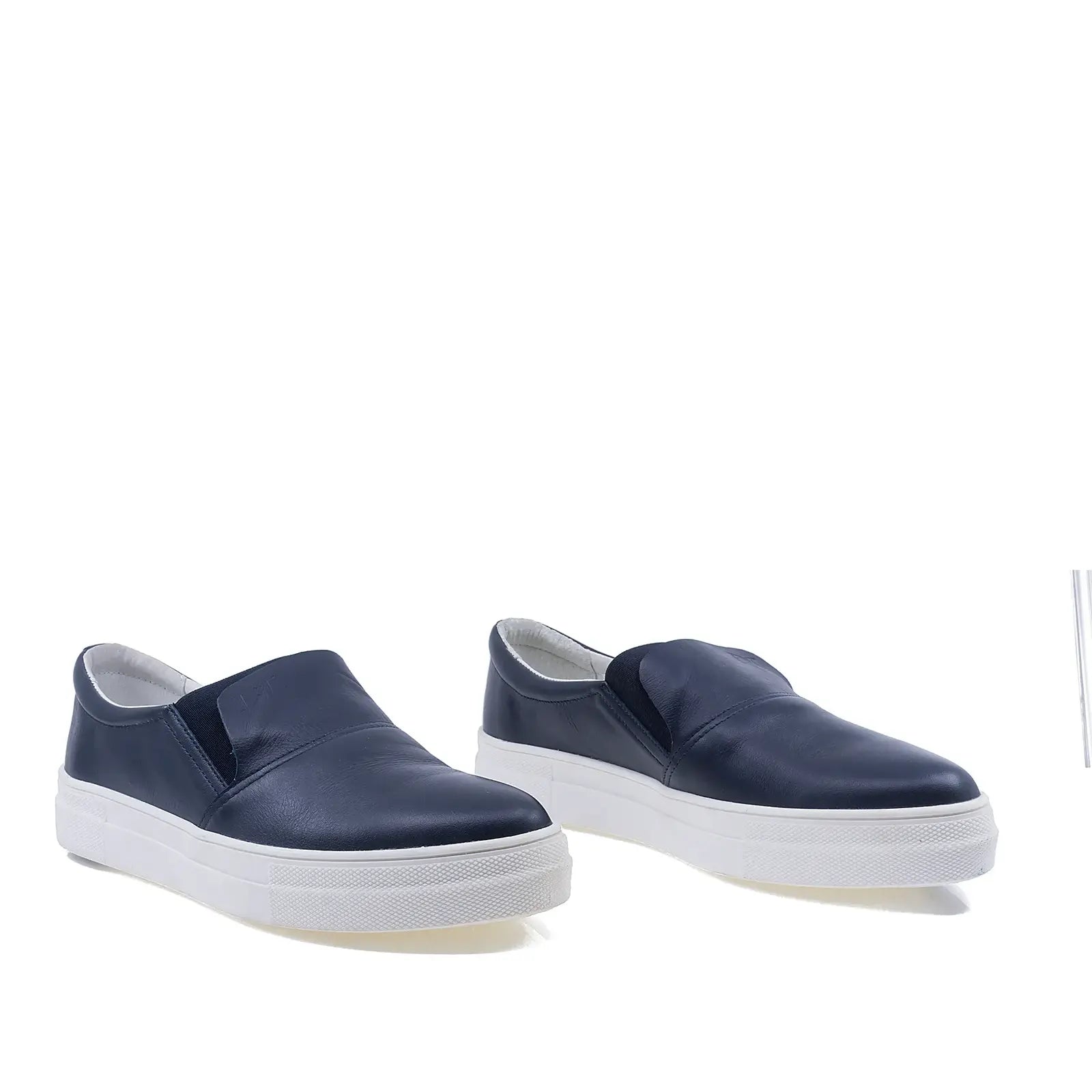 Pantofi dama casual Bontimes piele naturala D1645 bleumarin