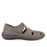 Pantofi barbati casual Goretti piele nabuc B36-9991-107 gri
