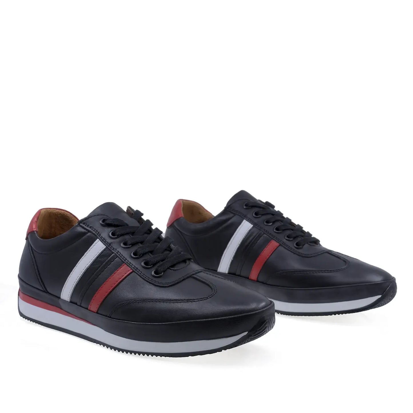 Pantofi barbati casual Goretti piele naturala B67-061 negru