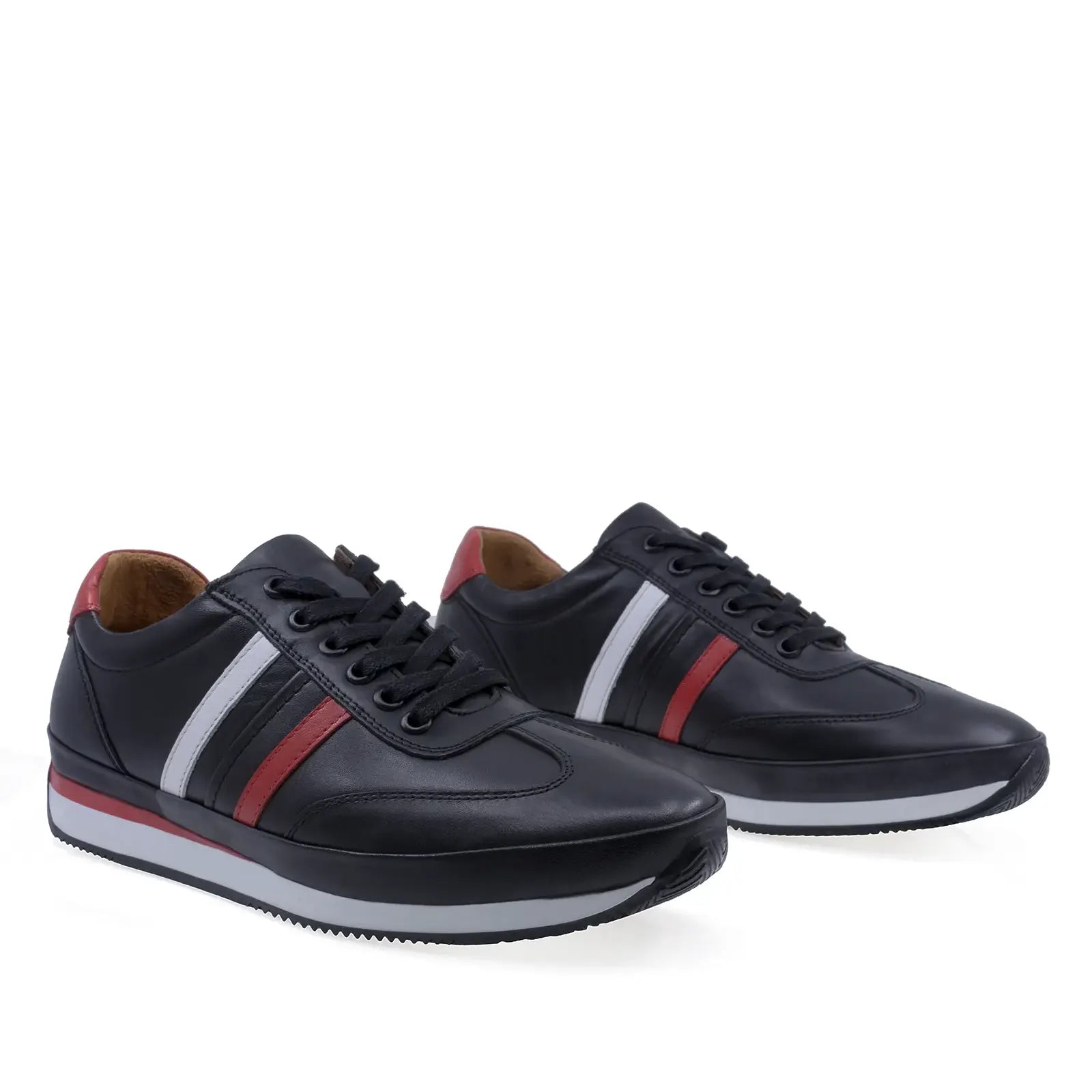 Pantofi barbati casual Goretti piele naturala B67-061 negru