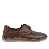 Pantofi barbati casual Goretti piele naturala B41-1050 maro