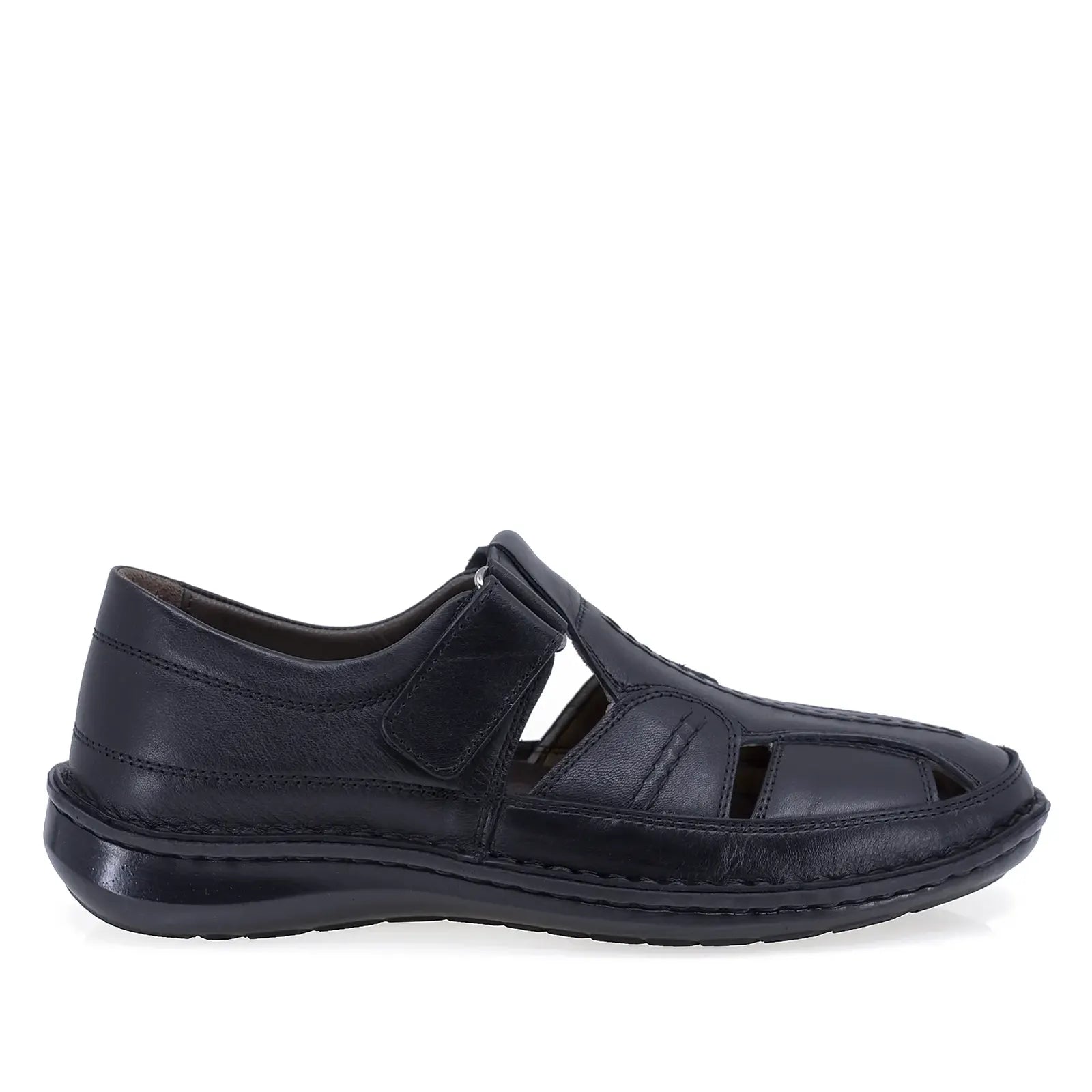Pantofi barbati casual Goretti piele naturala B36-9991-107 negru