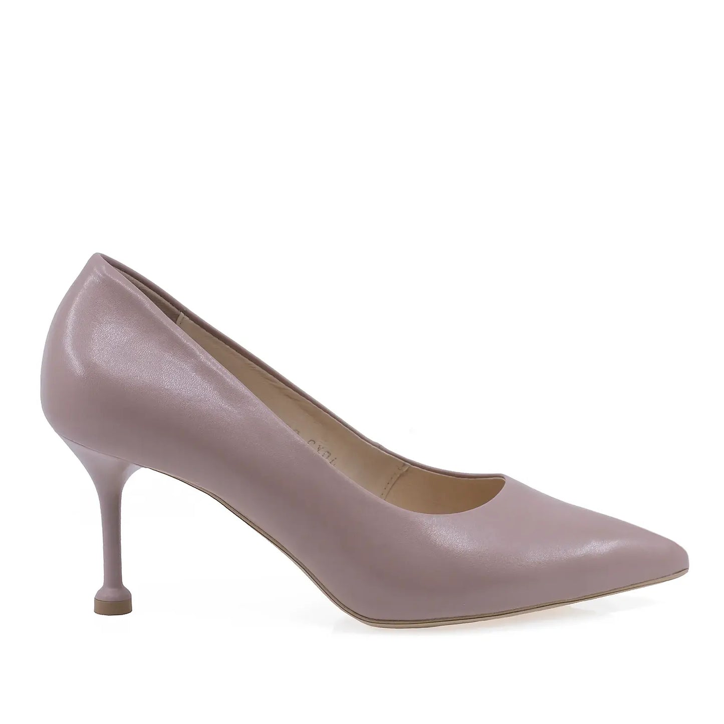 Pantofi dama eleganti Anna Viotti piele naturala D3239 pudra