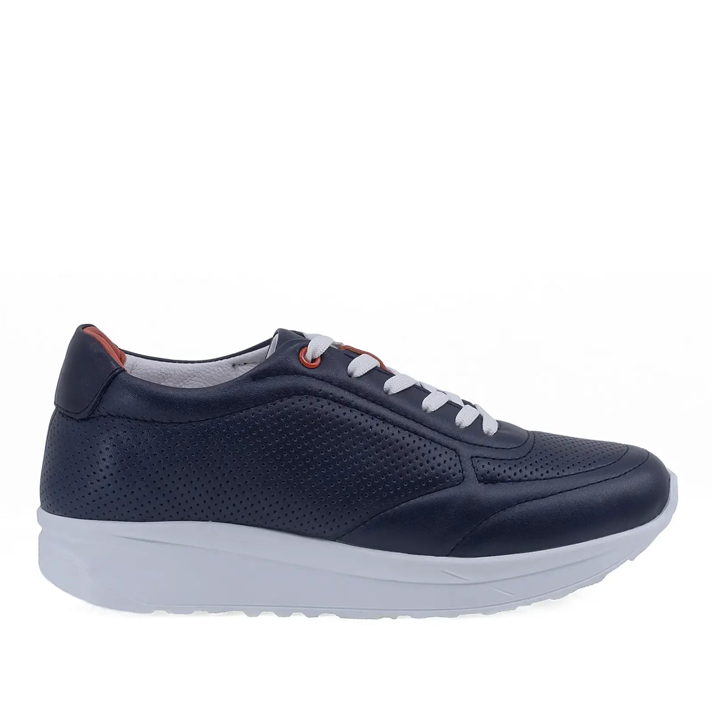 Pantofi Dama Casual Anna Viotti Piele naturala D16-1921 bleumarin