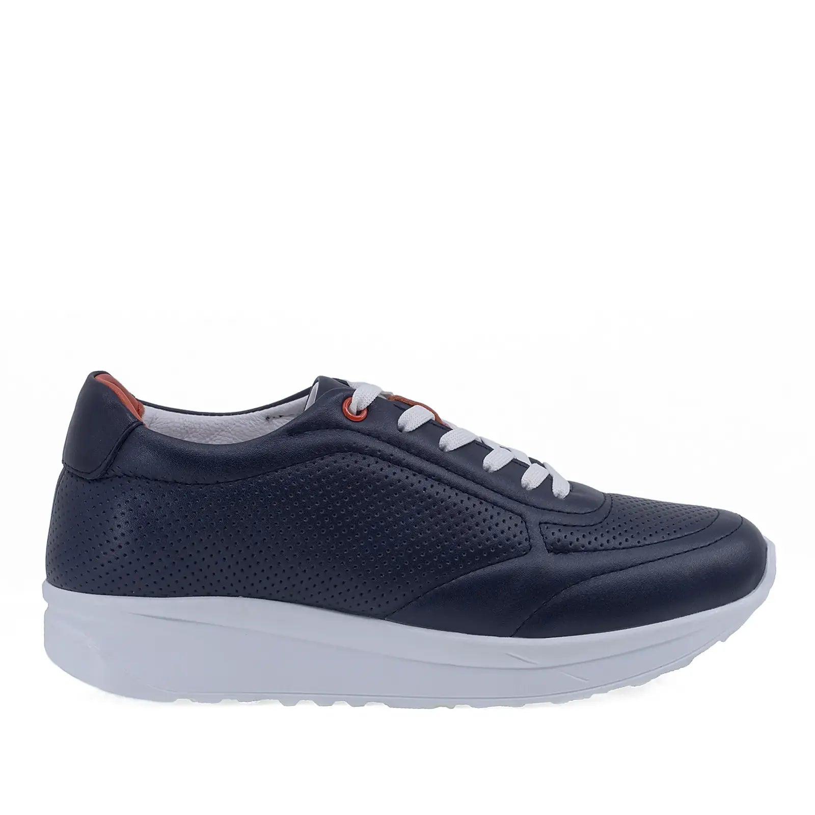Pantofi Dama Casual Anna Viotti Piele naturala D16-1921 bleumarin