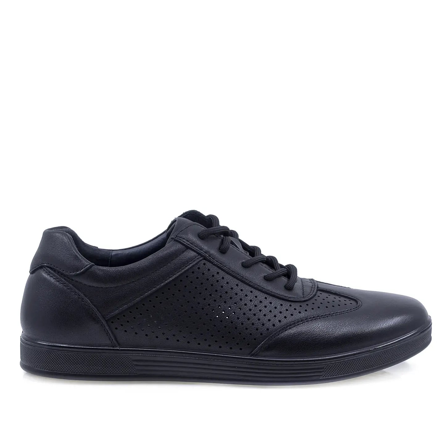 Pantofi barbati casual Goretti piele naturala B111-D9307 negru