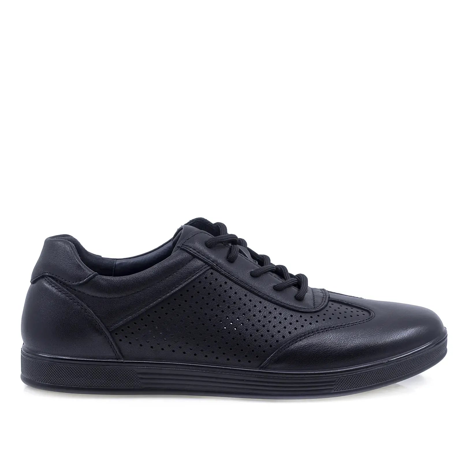 Pantofi barbati casual Goretti piele naturala B111-D9307 negru