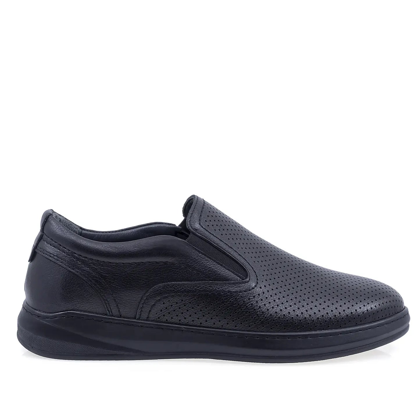 Pantofi barbati casual Goretti piele naturala B36-1668 negru