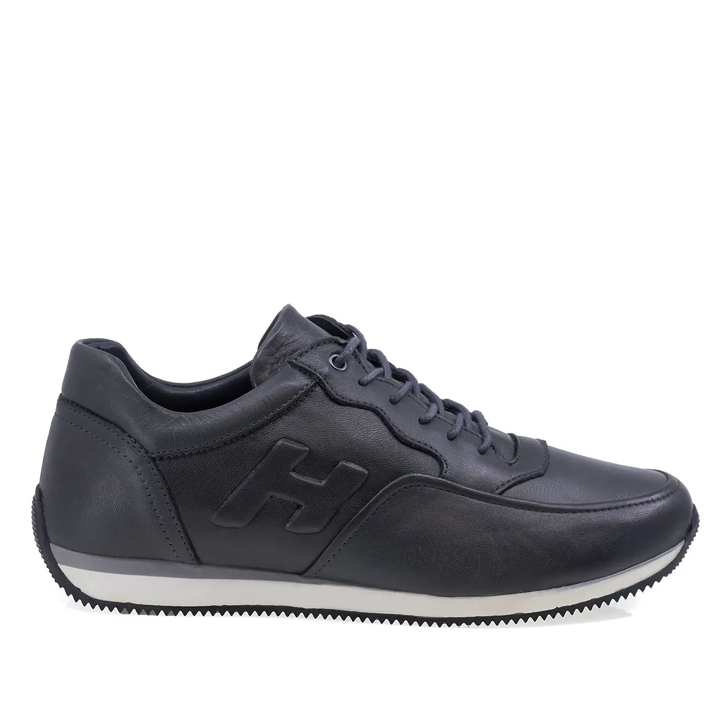 Pantofi barbati casual Goretti piele naturala B17-062 gri