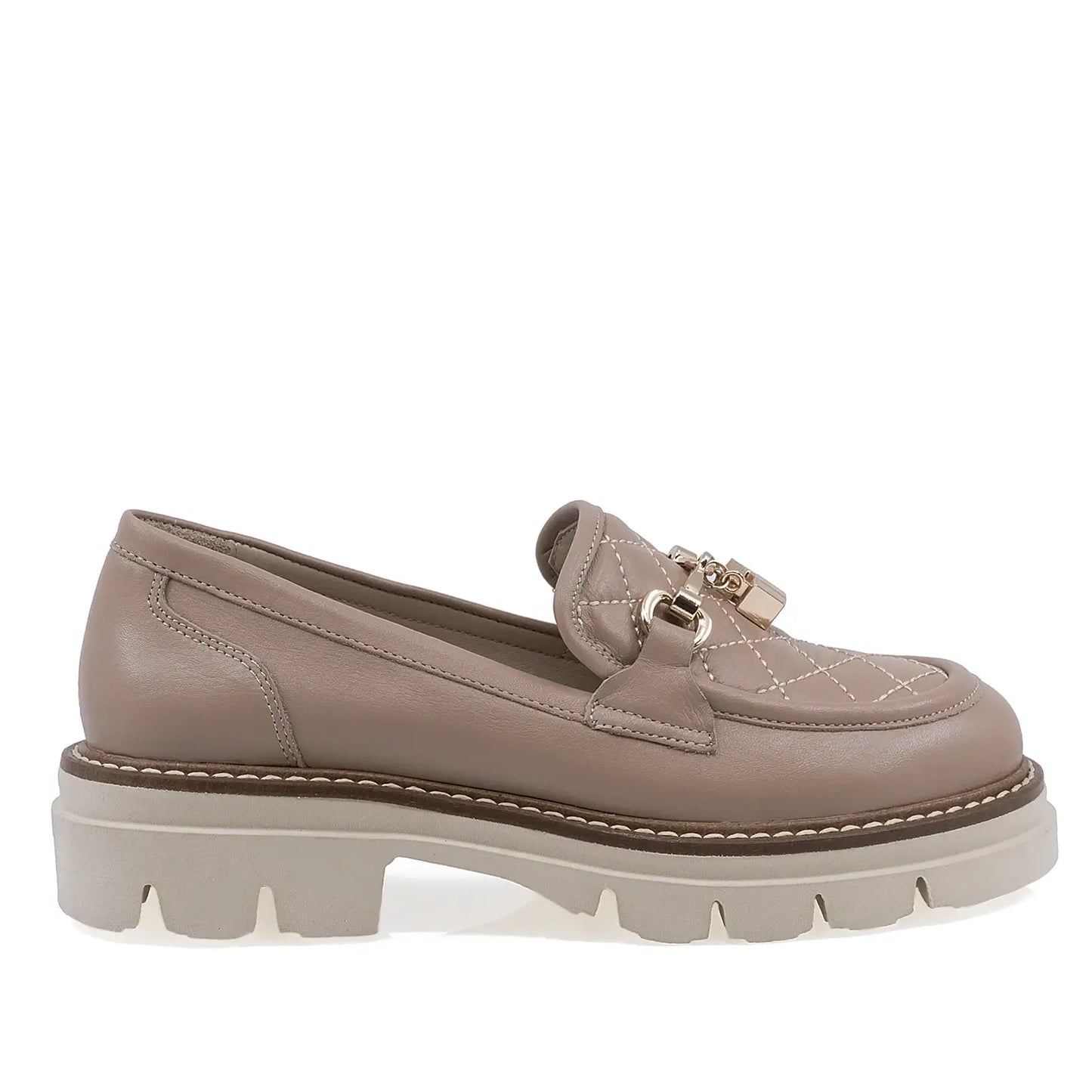 Pantofi Dama Casual Anna Viotti Piele naturala D12-375 camel