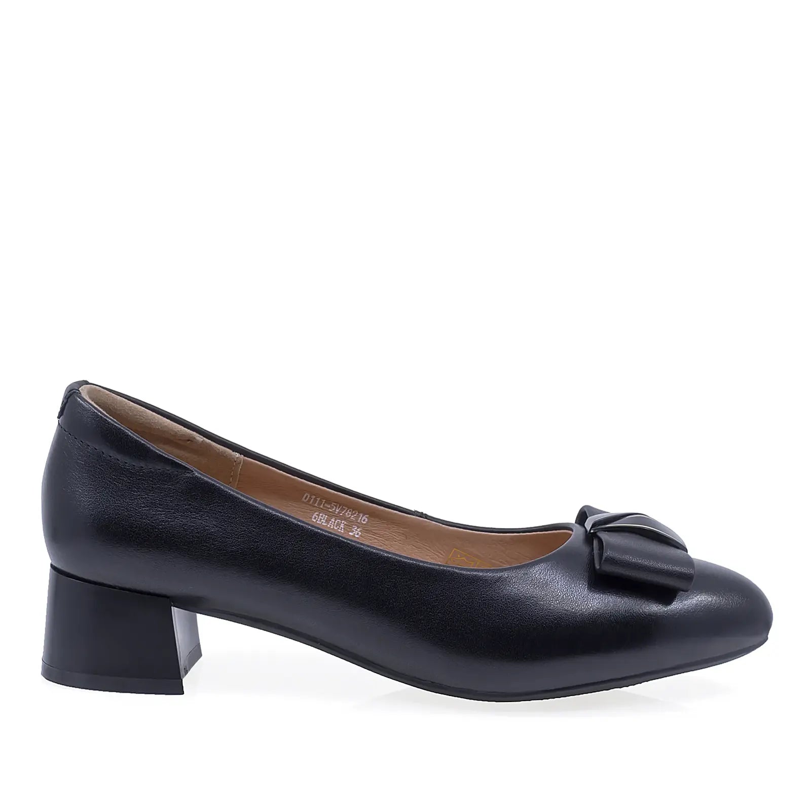 Pantofi dama eleganti Anna Viotti piele naturla D111-5V78216-6 negru