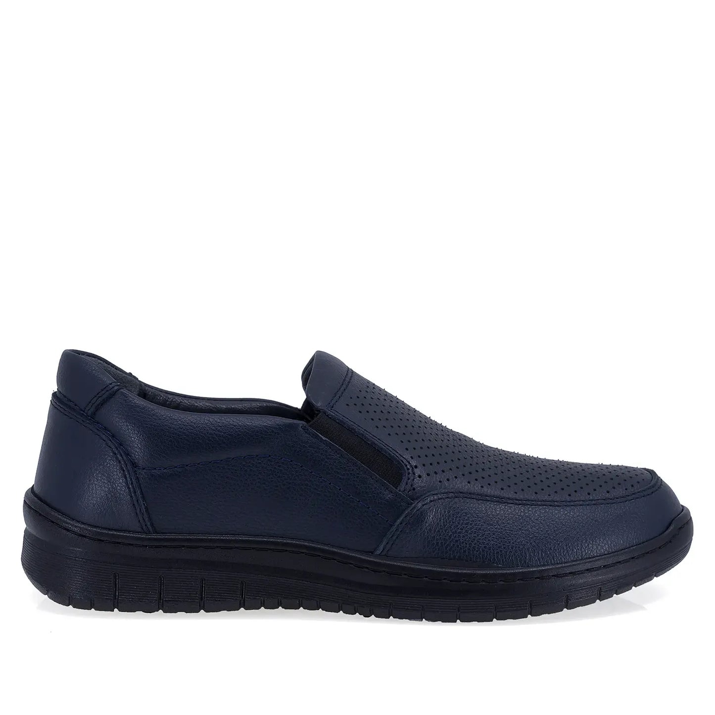 Pantofi barbati casual Goretti piele naturala B36-1656 bleumarin
