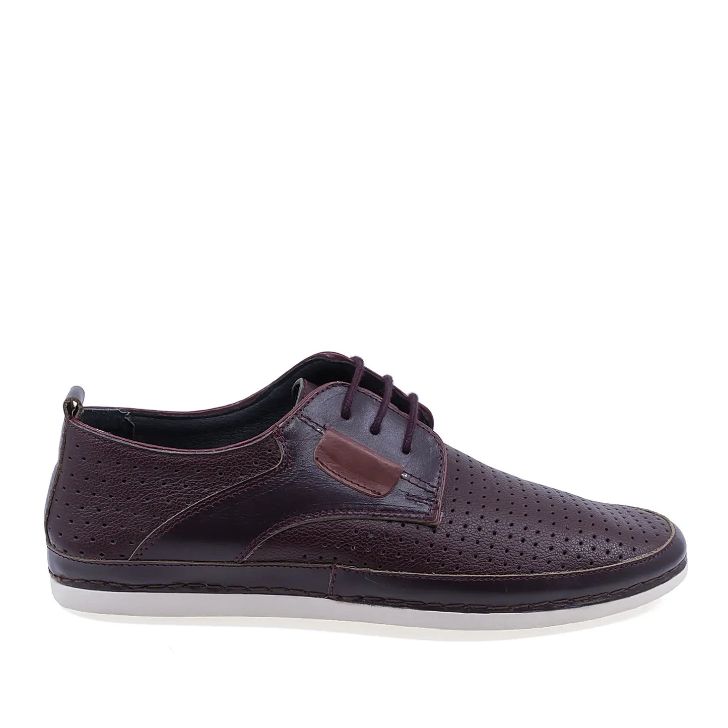 Pantofi Barbati casual Demalis piele naturala 690 grena