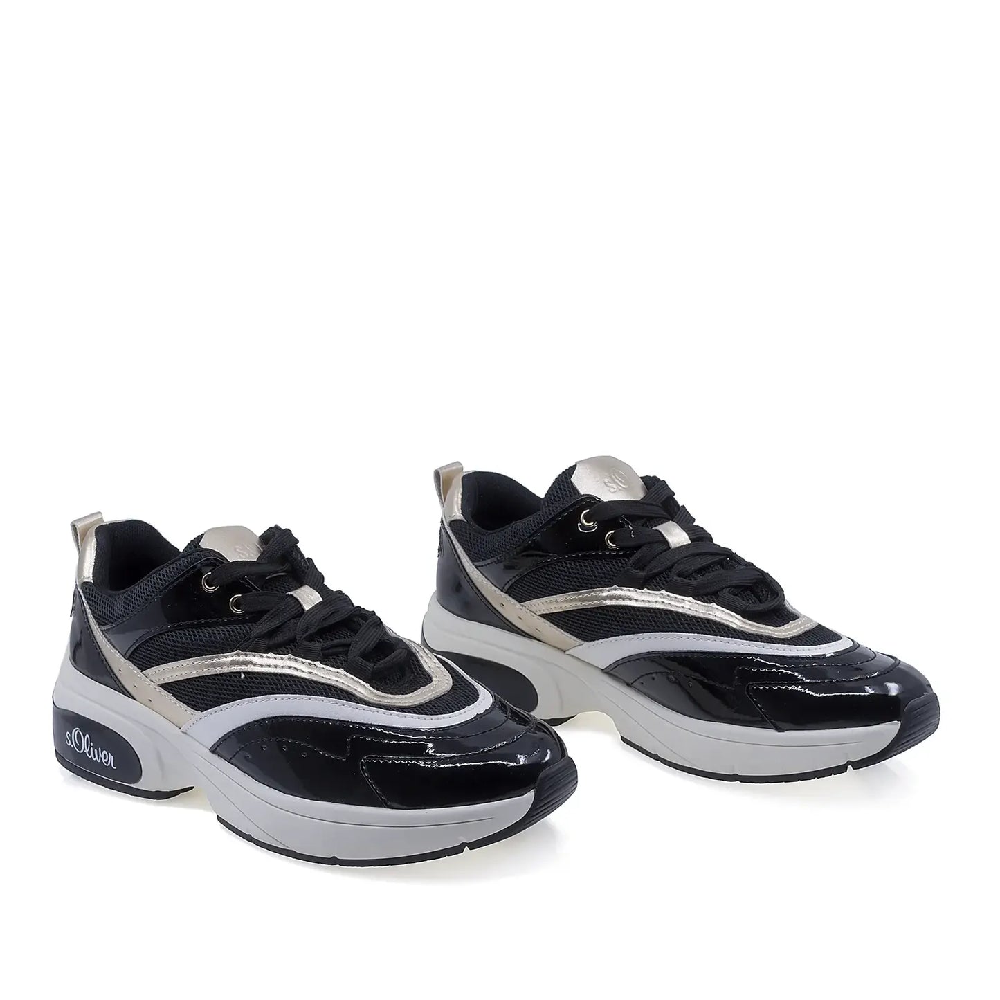 Pantofi dama sport S.Oliver poliuretan 7972 negri
