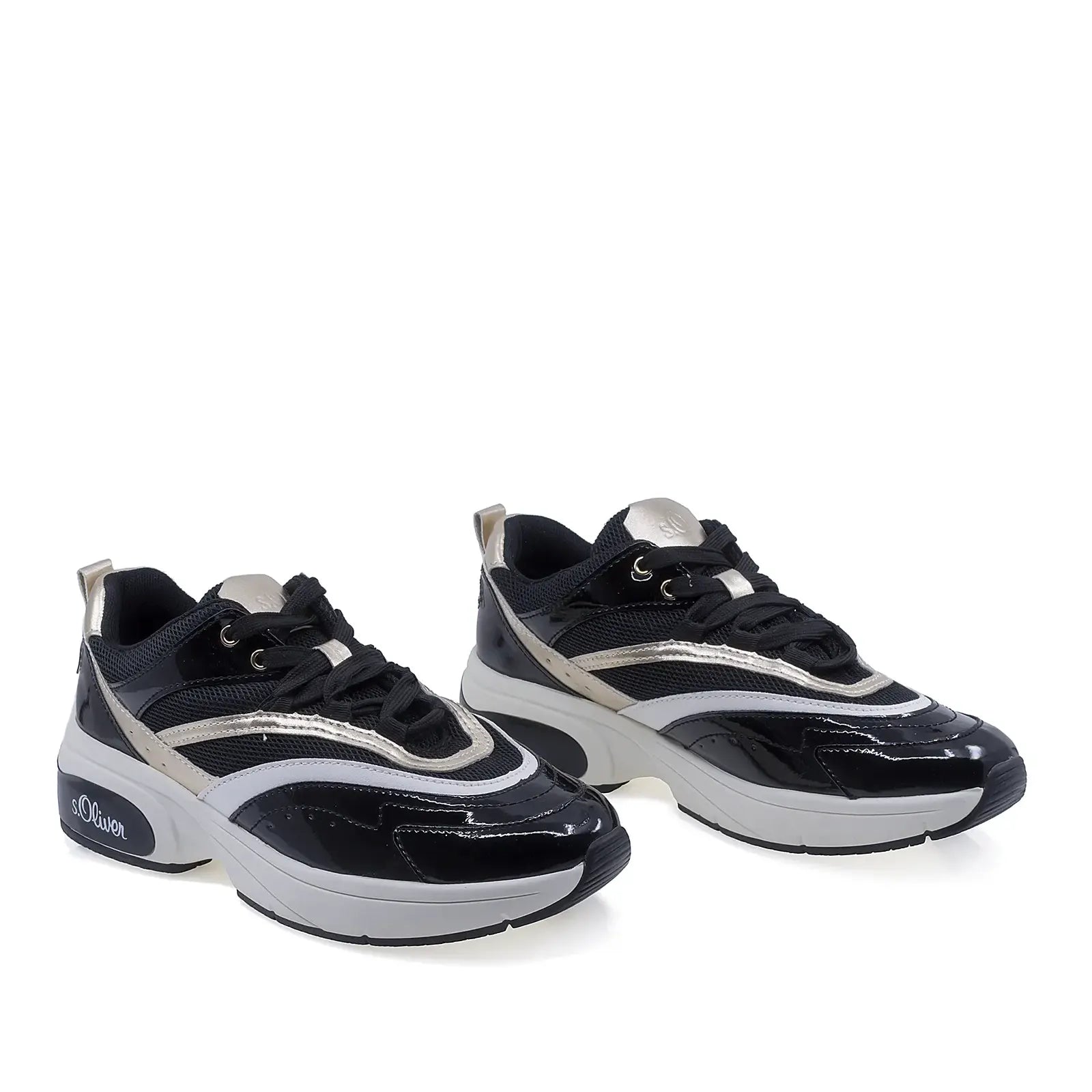 Pantofi dama sport S.Oliver poliuretan 7972 negri