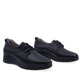 Pantofi Dama Casual Anna Viotti Piele naturala D50-5780 Negru