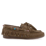 Pantofi Dama Casual Anna Viotti Piele intoarsa D116-2657-11R camel