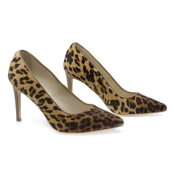 Pantofi dama Guban din piele naturala D1206 leopard-1