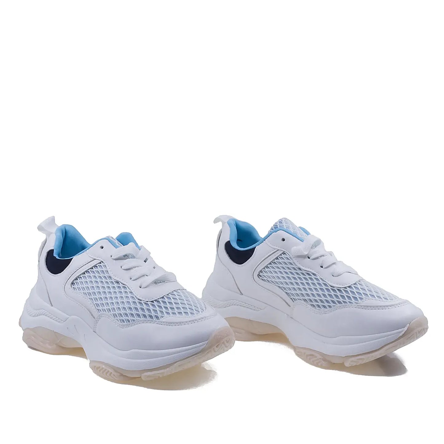 Pantofi dama sport poliuretan FAXTER912 albi