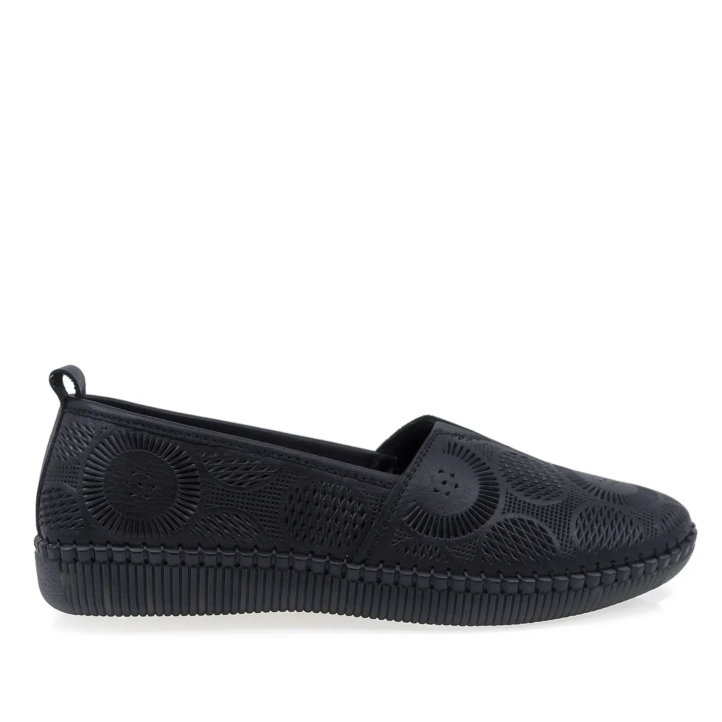Pantofi Dama Casual Anna Viotti Piele naturala D43-07 negru