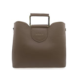 Geantă damă Serenia piele naturala Evelyn024 taupe
