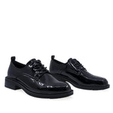 Pantofi Dama Casual Anna Viotti Piele lacuita D106-Y191-B31-C530 Negru