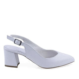 Pantofi dama eleganti Anna Viotti  piele naturala D34-24118 albi