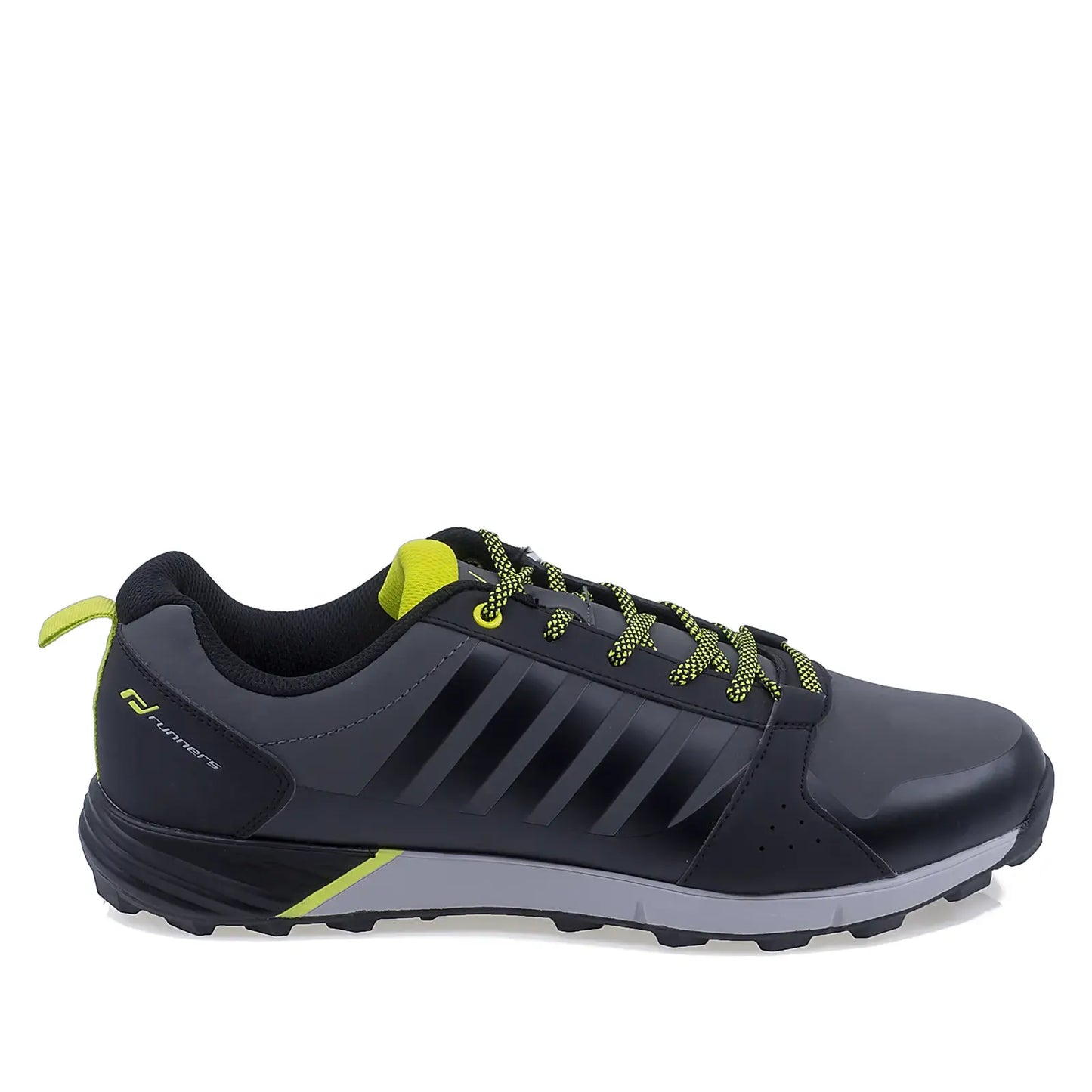Pantofi Barbati sport poliuretan 182-2404 negru/gri