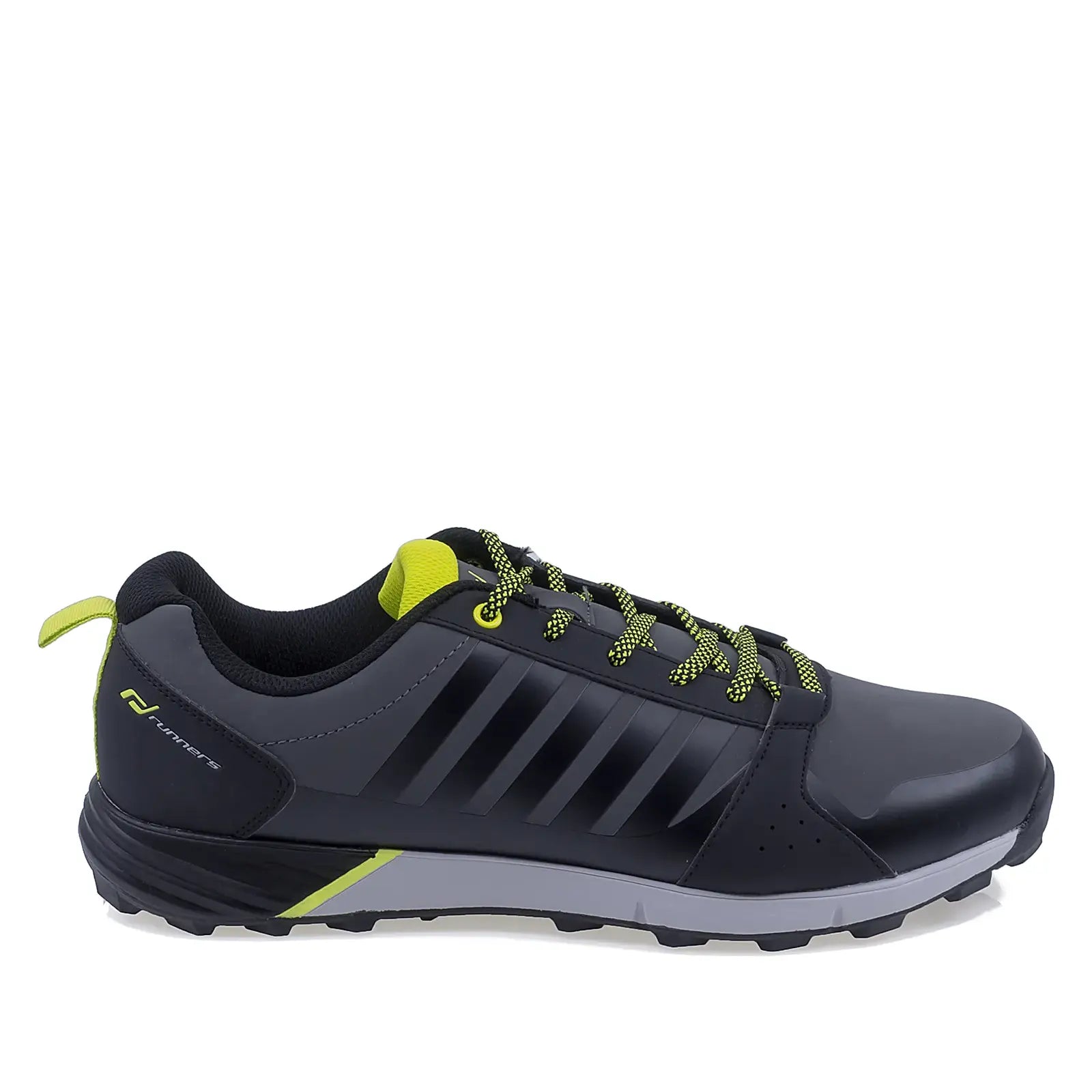 Pantofi Barbati sport poliuretan 182-2404 negru/gri