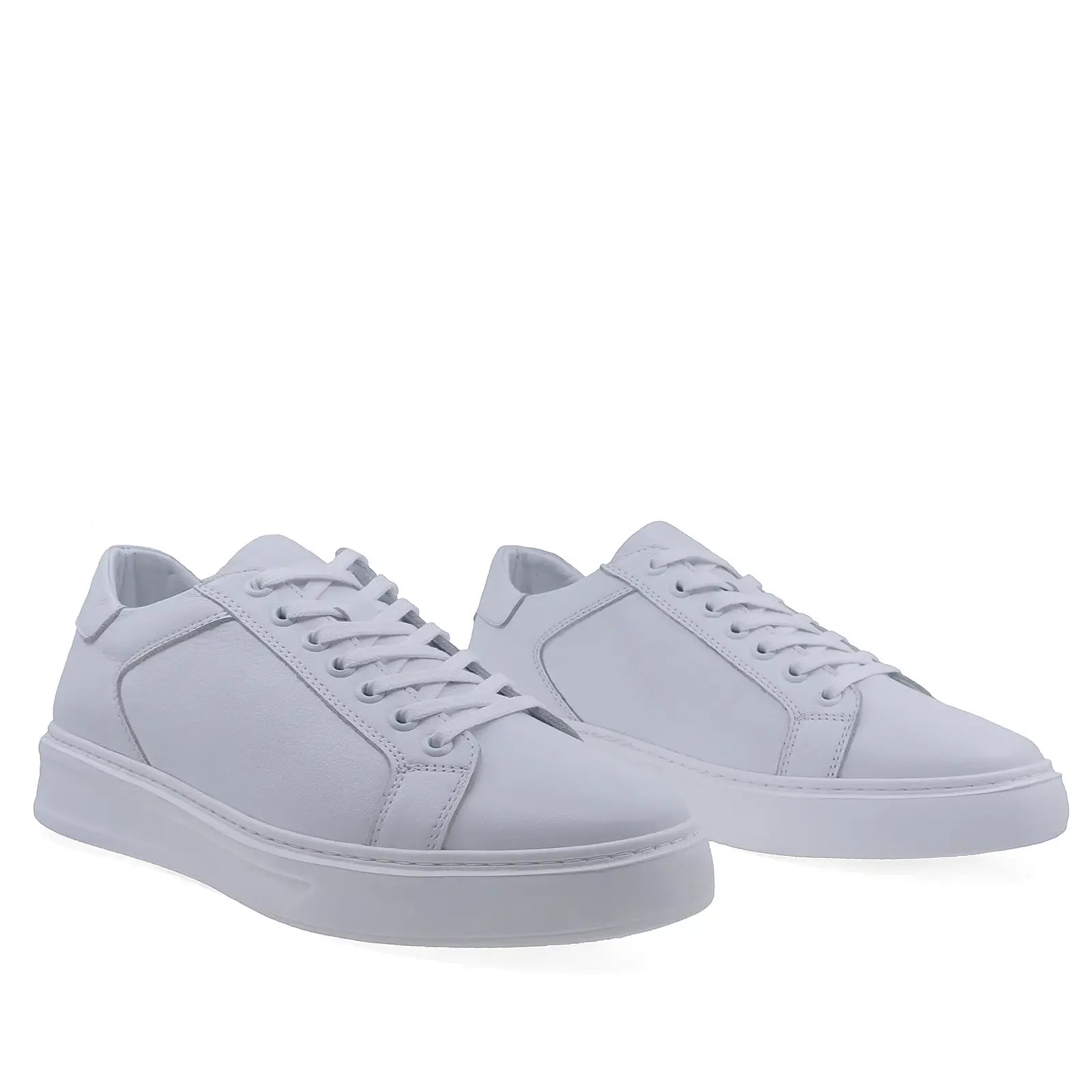 Pantofi barbati casual Goretti piele naturala B67-2422 alb