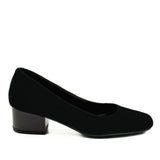 Pantofi dama casual Anna Viotti piele intoarsa D34-24100 negru - Goretti - Incaltaminte din piele naturala