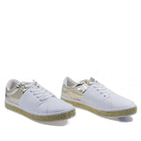 Pantofi dama sport Angela Thompson poliuretan Angelat alb/auriu