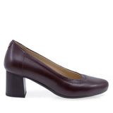 Pantofi dama eleganti Anna Viotti piele naturala D63-1162 bordo