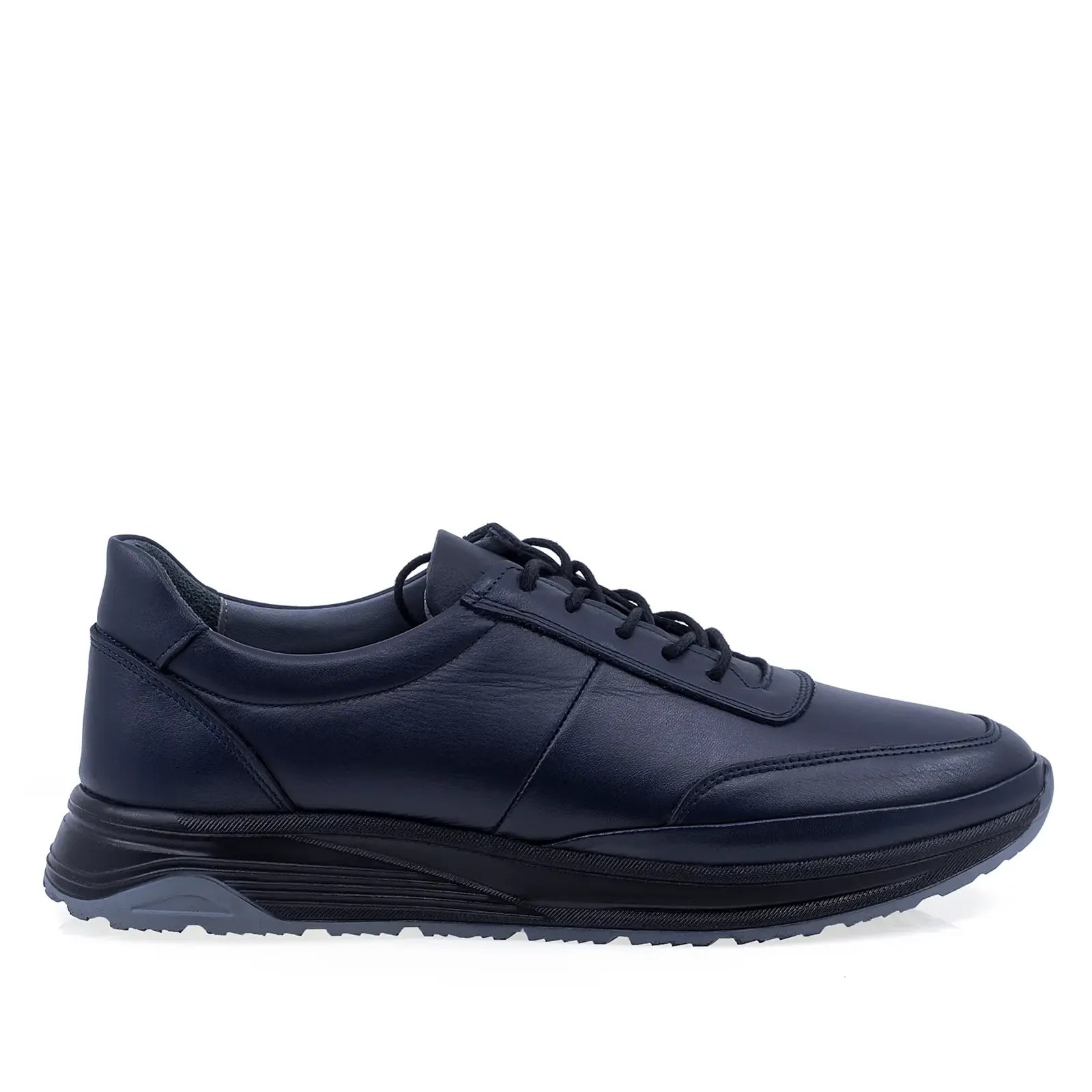 Pantofi barbati casual Goretti piele naturala B68-835 bleumarin